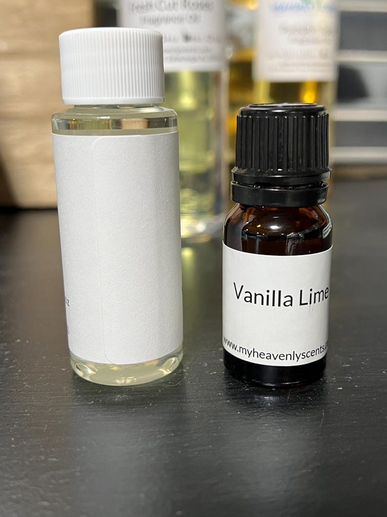 Candle Scent Fragrance Oil Samples: 10 ml Glass Dropper Bottle image 2
