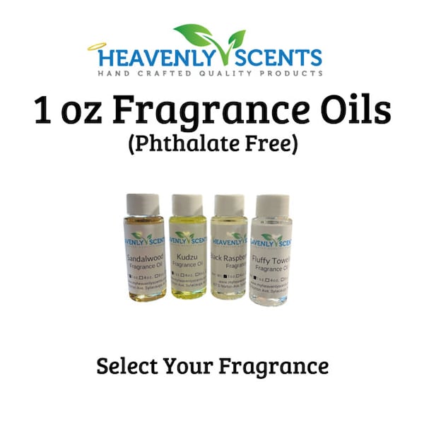 1 oz Premium Fragrance Oils | Phthalate Free | Alcohol Free | Candles | Soap | Skin Safe