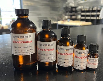 Blood Orange Pure Essential Oil | Bulk | Real | Citrus Sinensis | Aromatherapy