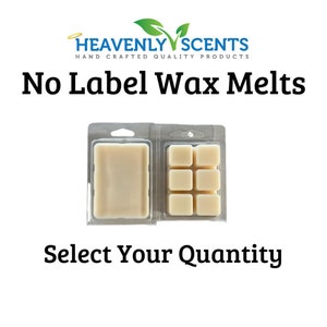 No Label Soy Wax Melts | Wholesale | Choose QTY | Bulk | Resell