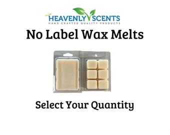 No Label Soy Wax Melts | Wholesale | Choose QTY | Bulk | Resell