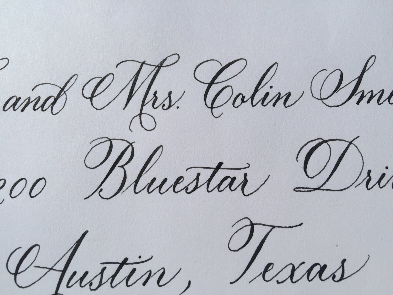 The Beauty of Calligraphy on Wedding Envelopes — AC Letters