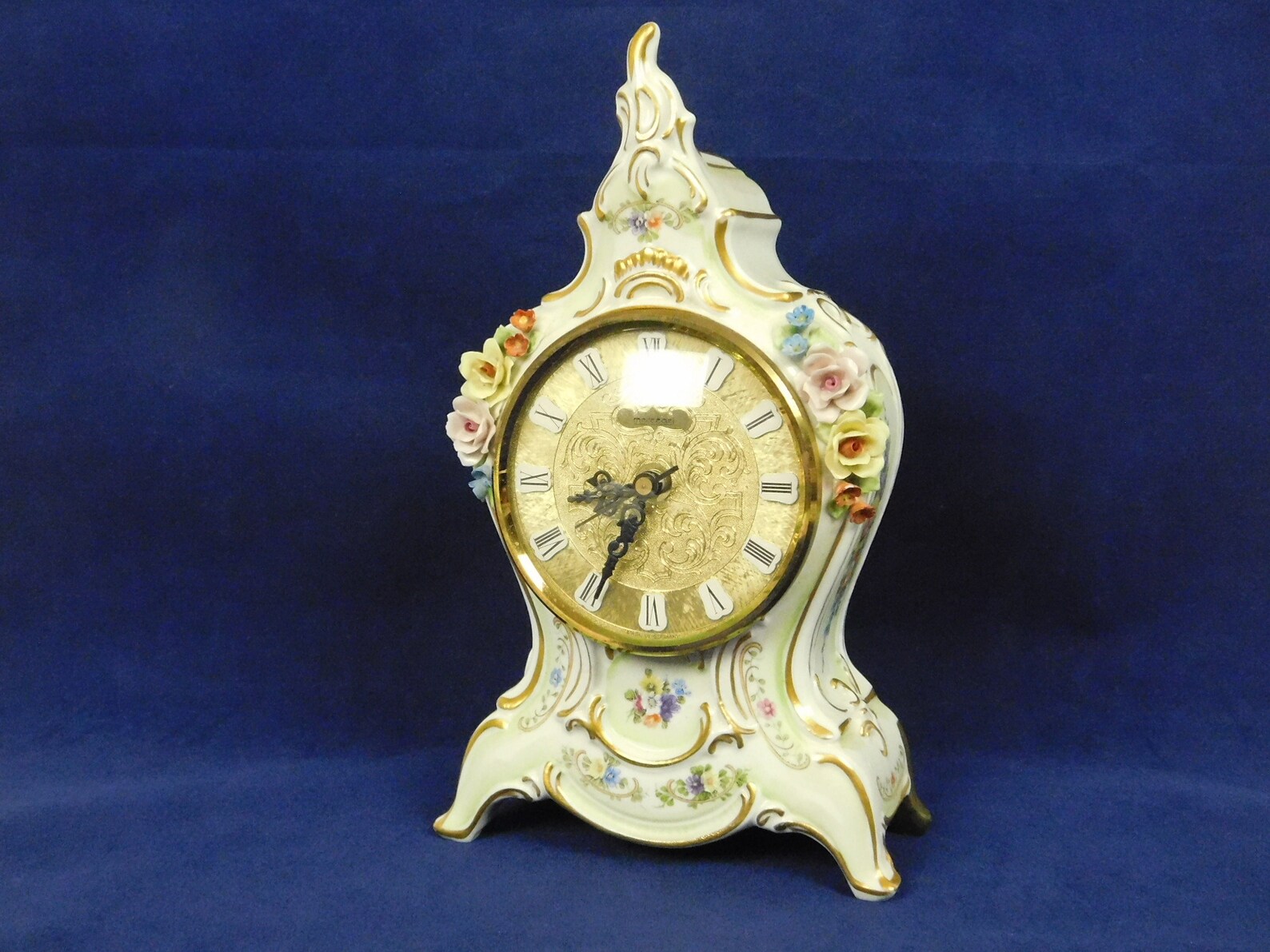 Dresden West Germany Mercedes Clock Works Sandizell Porcelain Etsy
