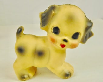 Vintage Ruth Newton Sun Rubber Company Puppy Dog Squeaky Childs Baby Toy 1976 Childs Infant Classroom Decor