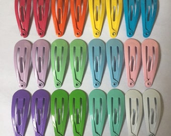 y2k 2000s hair clips (set of 24)