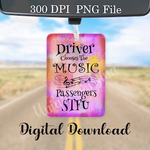 Car Air Freshener PNG Download | Car Freshie| Digital File |  Car Accessories | Sublimation