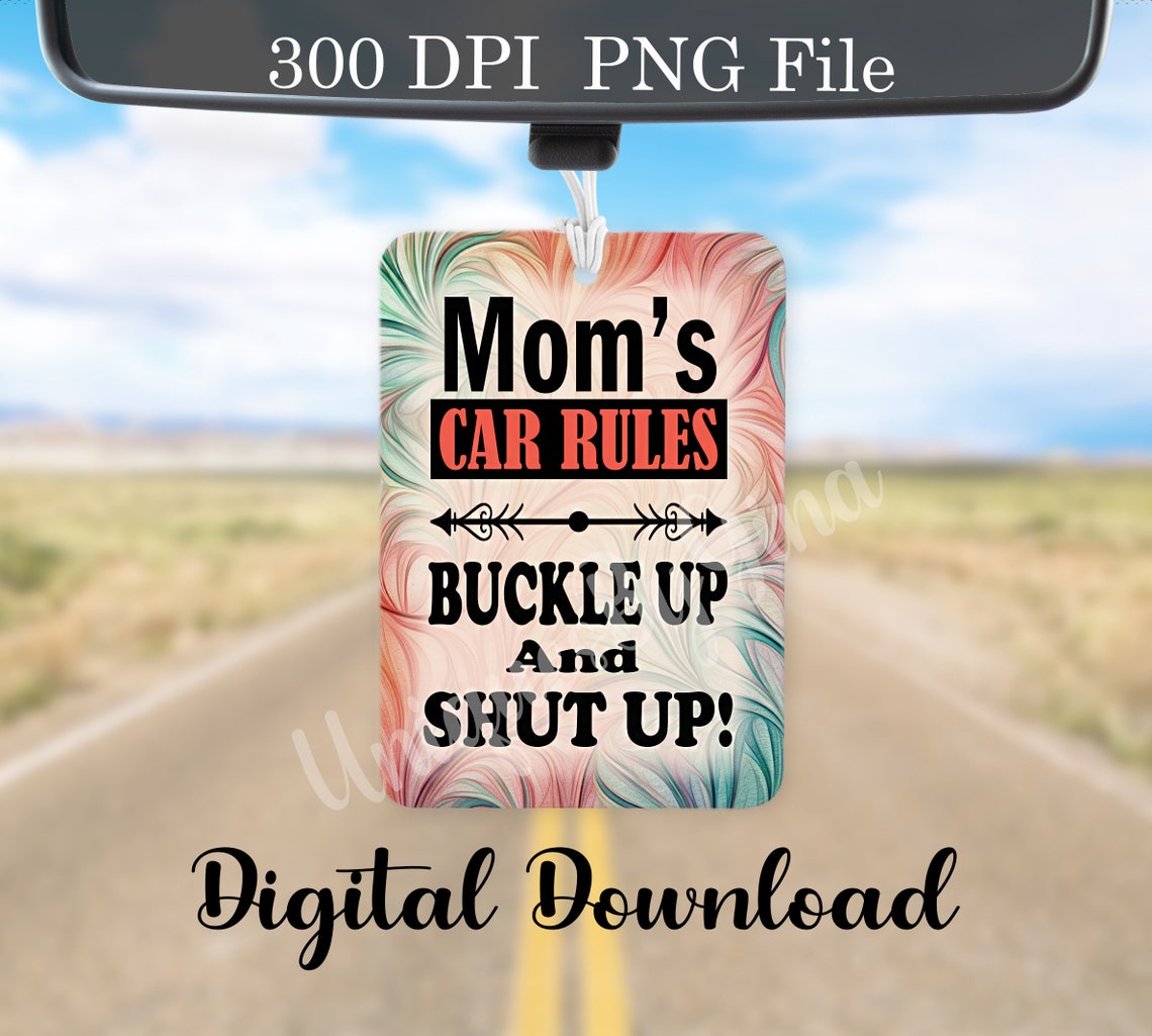 Air Freshener Download / Sublimation / Air Freshie / PNG / Air Freshener Template Etsy