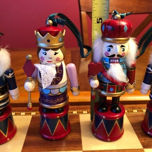Nussknacker Weihnachten Schach Set