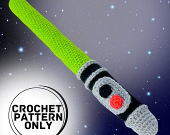 Star Sword Crochet Pattern, Light Sword Crochet Pattern, Space Sword Crochet Amigurumi Pattern, Star Sword Toys, Space Sword Toys