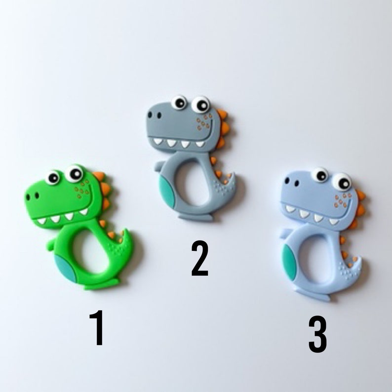 Dinosaur Pacifier Clip/ Teether Clip/ Prehistoric Dino / Dino/ Etsy