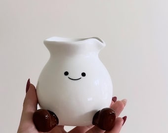 Smiley Happy Feet Vase / Jug