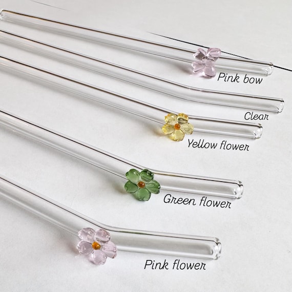Glass Straw: Reusable Eco-Friendly Tumbler Straw