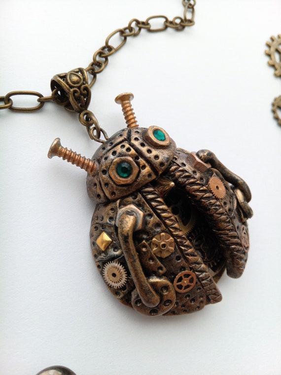 1 Stück Anhänger Halskette Vintage Steampunk Punk Schmuck Für Unisex Gold 1 Stück Anhänger Halskette Vintage Steampunk Punk Schmuck Für Unisex Gold