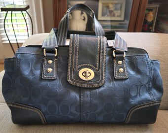 Coach Mini Hobo Shoulder Bag 6266 – Black Jacquard Signature