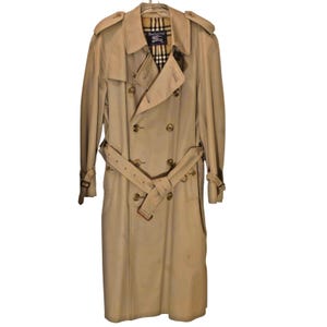 90's Burberry Trench - Etsy
