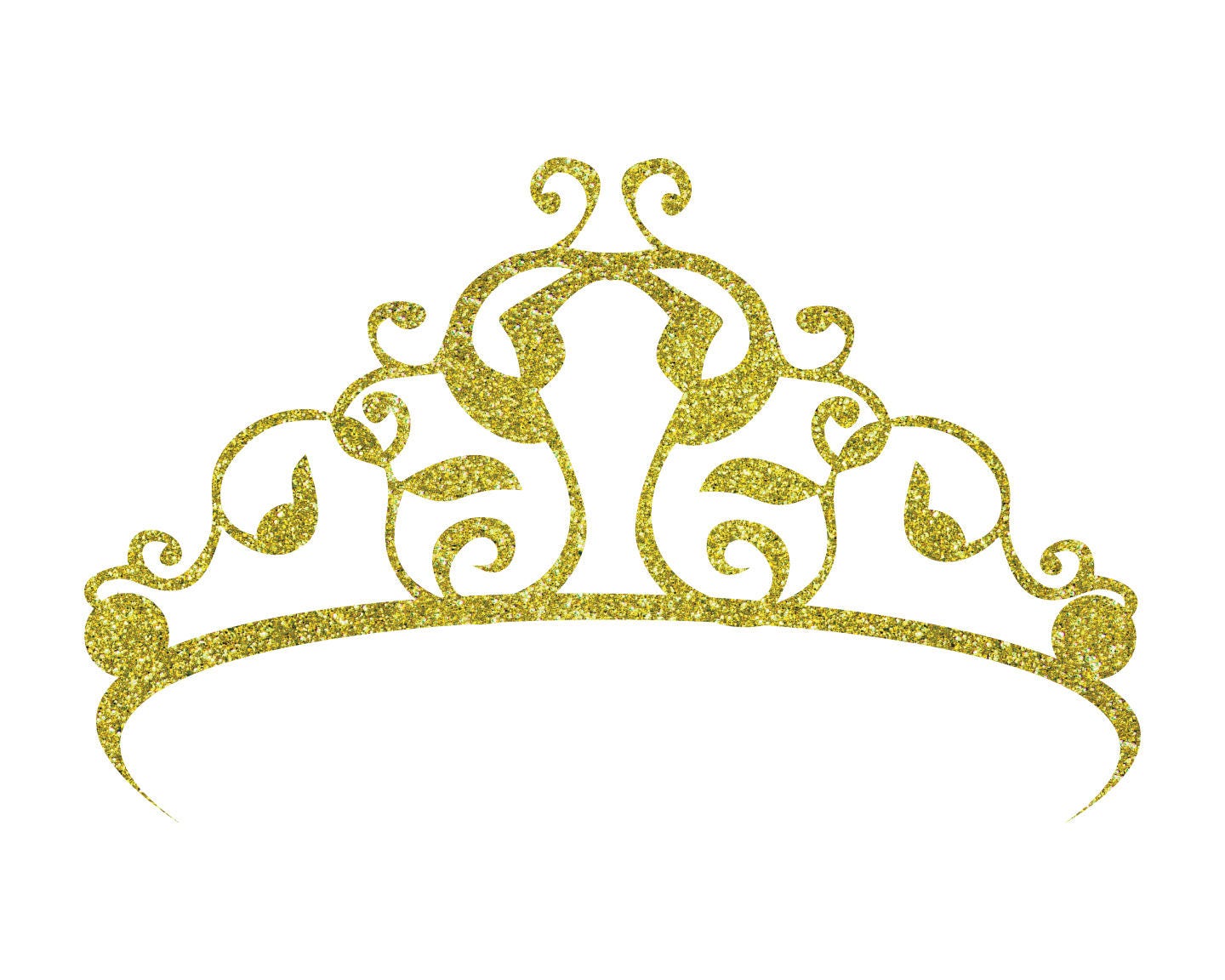 Glitter Princess Crown Nails - wide 4