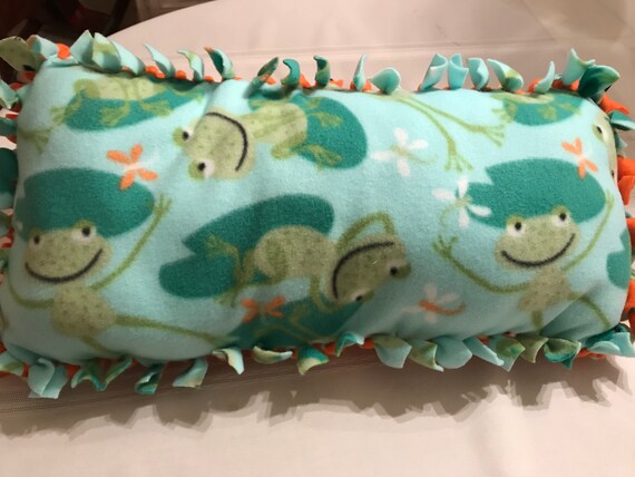 No Sew Fleece Frog Pillow Etsy
