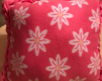 Bright flower pillow