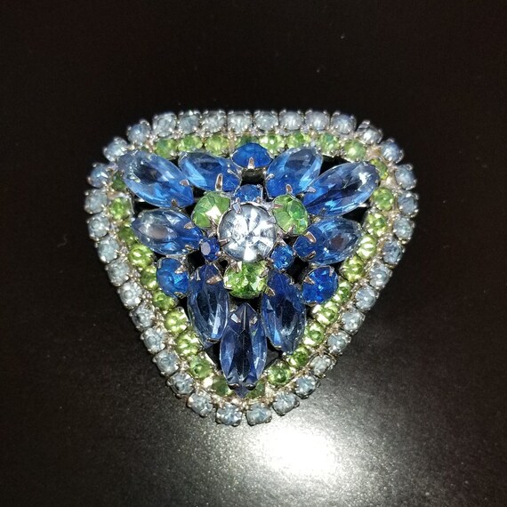 JULIANA D&E (DeLizza and Elster) Dome Brooch "Mar… - image 3