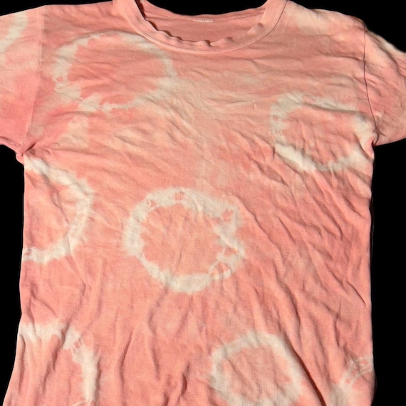 Rare Authentic 70s Vintage Grunge  Ribbed Faded T… - image 2