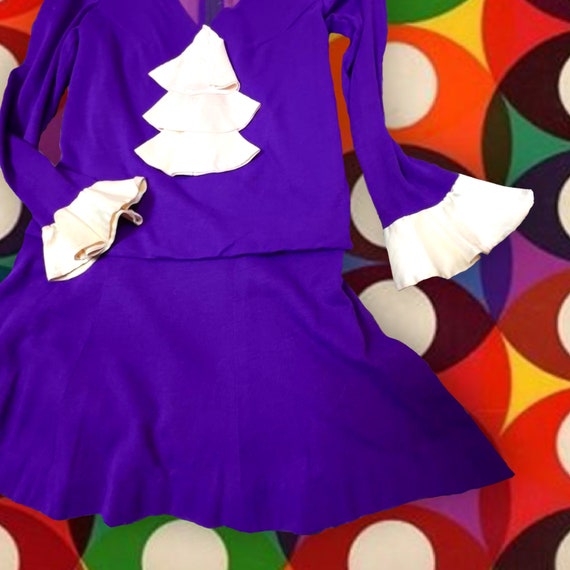 60's Mod Mini Dress - image 4