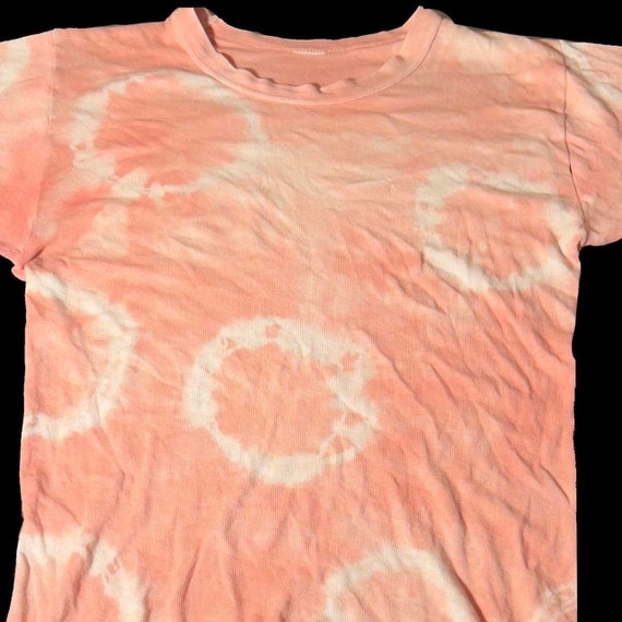 Rare Authentic 70s Vintage Grunge  Ribbed Faded T… - image 1