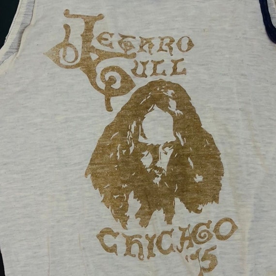 Mega Rare Jethro Tull Chicago 1975 Vtg Tee