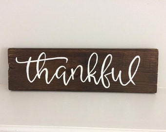 Thankful Sign