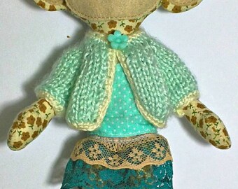 Monkey, Monkey Doll, Silly Monkey, Handmade Monkey, Stuffed Monkey, Stuffed Animal, Home and Holiday Decor, Handmade Animal