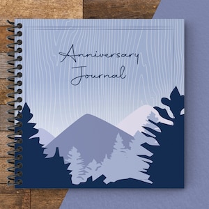 Diario de aniversario de nuestra historia de amor / Libro de recuerdos para parejas / Celebremos cada año juntos