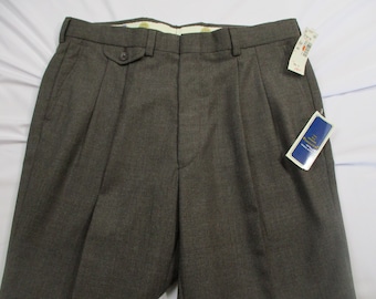 Deadstock Vintage New Pendleton Wool Mens Dress Pants | Made in USA