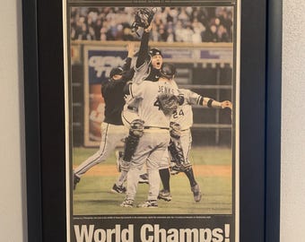 Chicago White Sox - 2005 World Series Champions - Newspaper Front Page - Matted & Framed