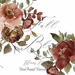 Neutral Flower Rose Clipart, Brown Cinnamon Rose Bouquet, Digital Blush Rose Floral Bouquet. WC393