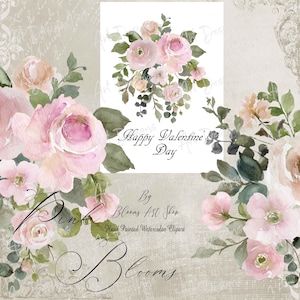 Aquarell Blumen Clip Art Mauve Lavendel Blumen Clipart Botanische Pfingstrosen Hochzeit Brautdusche Blumenstrauß PNG. WC563