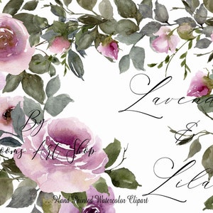 Peony Rose Watercolor Digital Clipart Floral Bouquets Clipart Peony Floral Digital Clipart. WC450