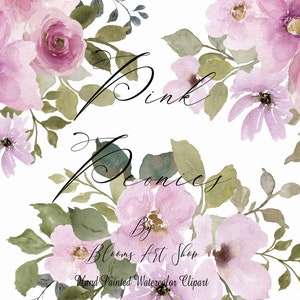 Peony Rose Floral Clipart Peonies Clipart Invitation Commercial Use Floral Flowers Wedding Flowers Invitation Peony PNG. WC537