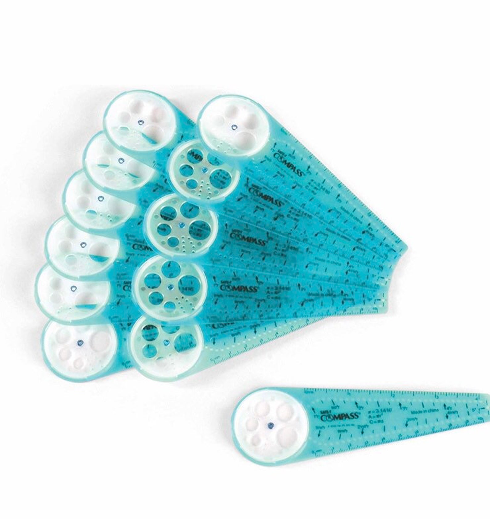 Compass geometry circle maker circles drawing tool ruler Etsy