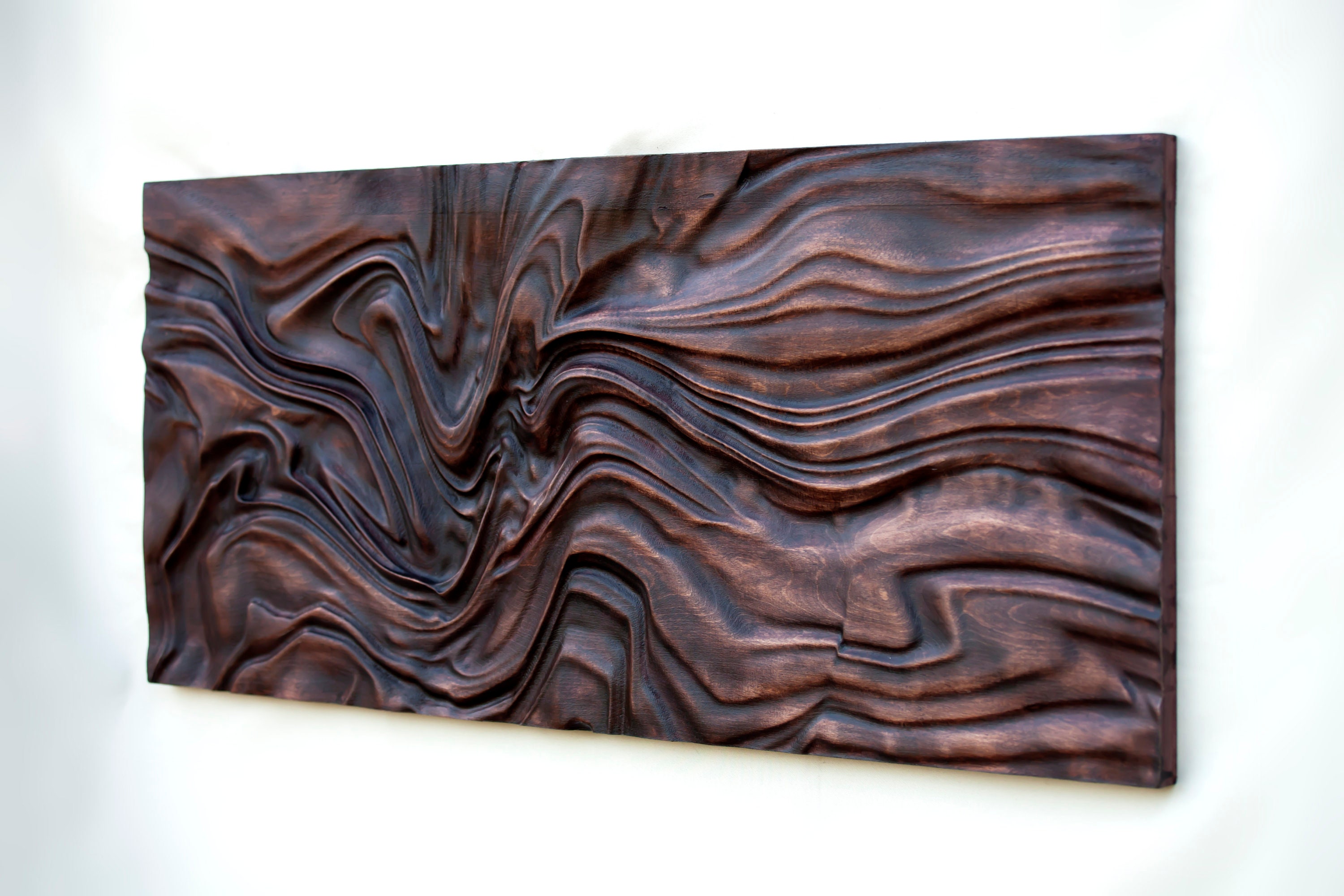 木製抽象彫刻 ダークブラウン Amazon.co.jp: Zxfdsfdbnm 抽象彫刻装飾品 自宅用 洗練された