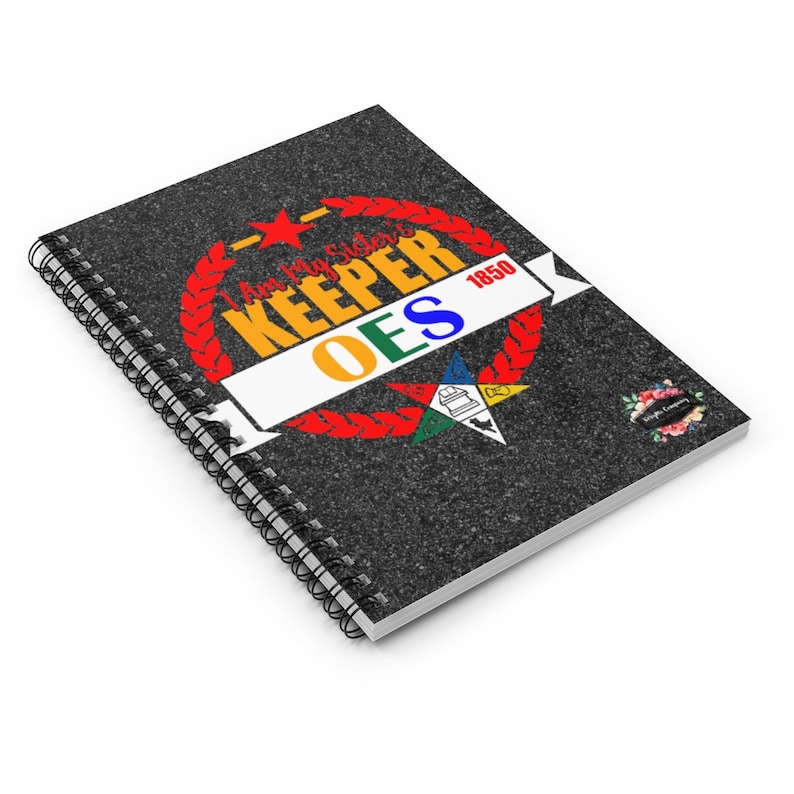 I Am My Sister's Keeper OES Spiral Notebook Ruled Line Etsy