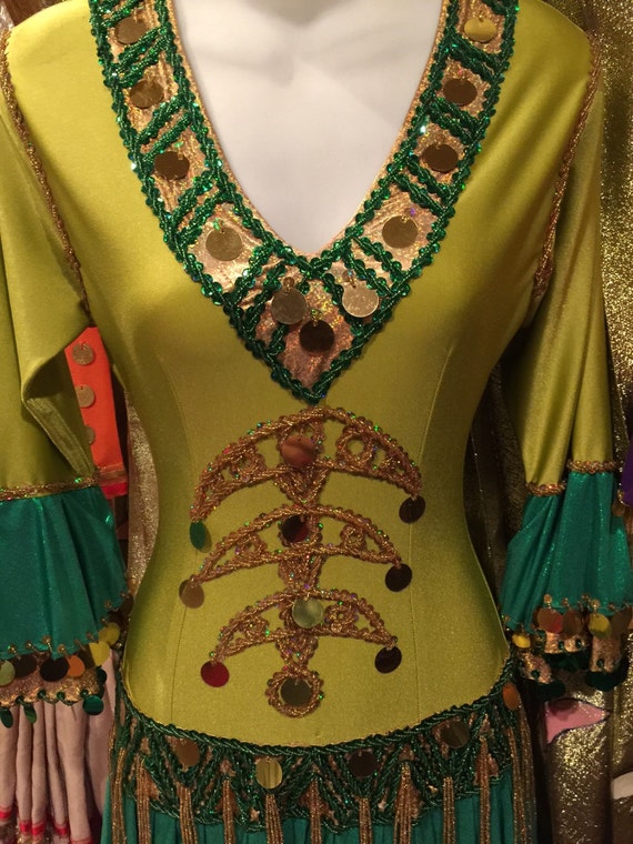 Vintage Hagala Dress (Egyptian Folk ) Made In Egyp