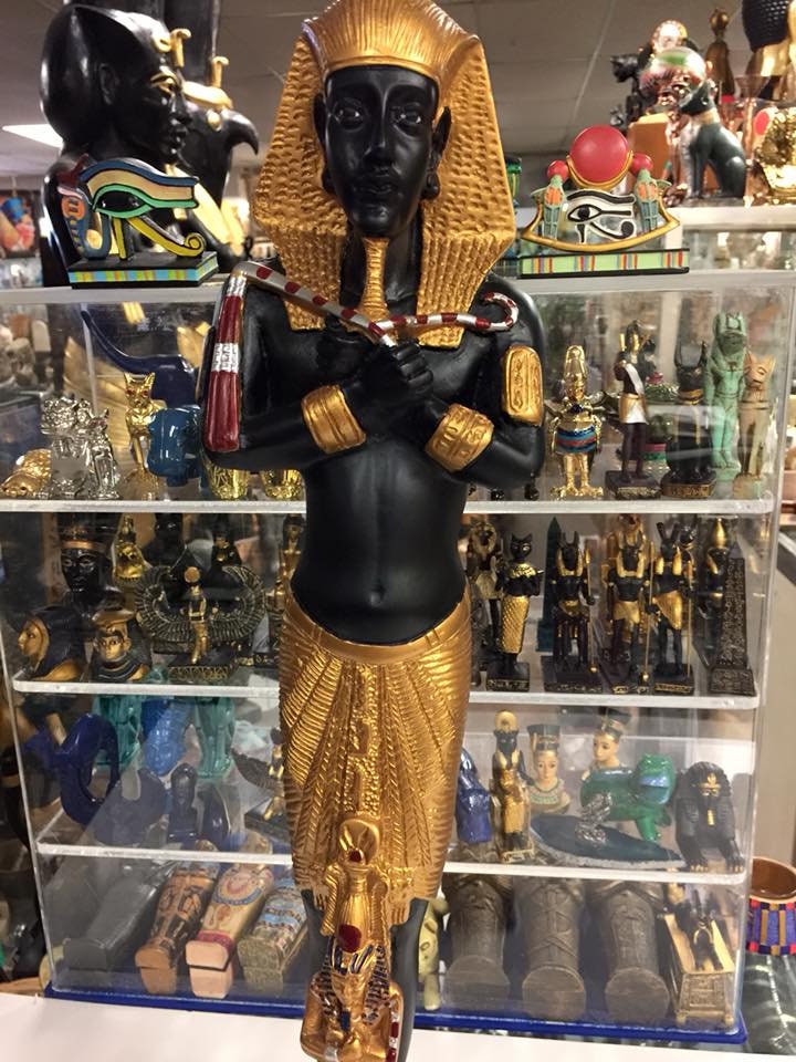 Unique Large Egyptian Statue God Akhenaten Made in Egypt Etsy Sweden