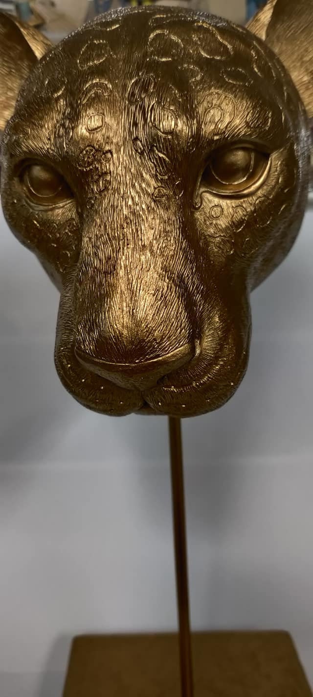 Unique Large Egyptian Cheetah Statue Made in Egypt Etsy Australia