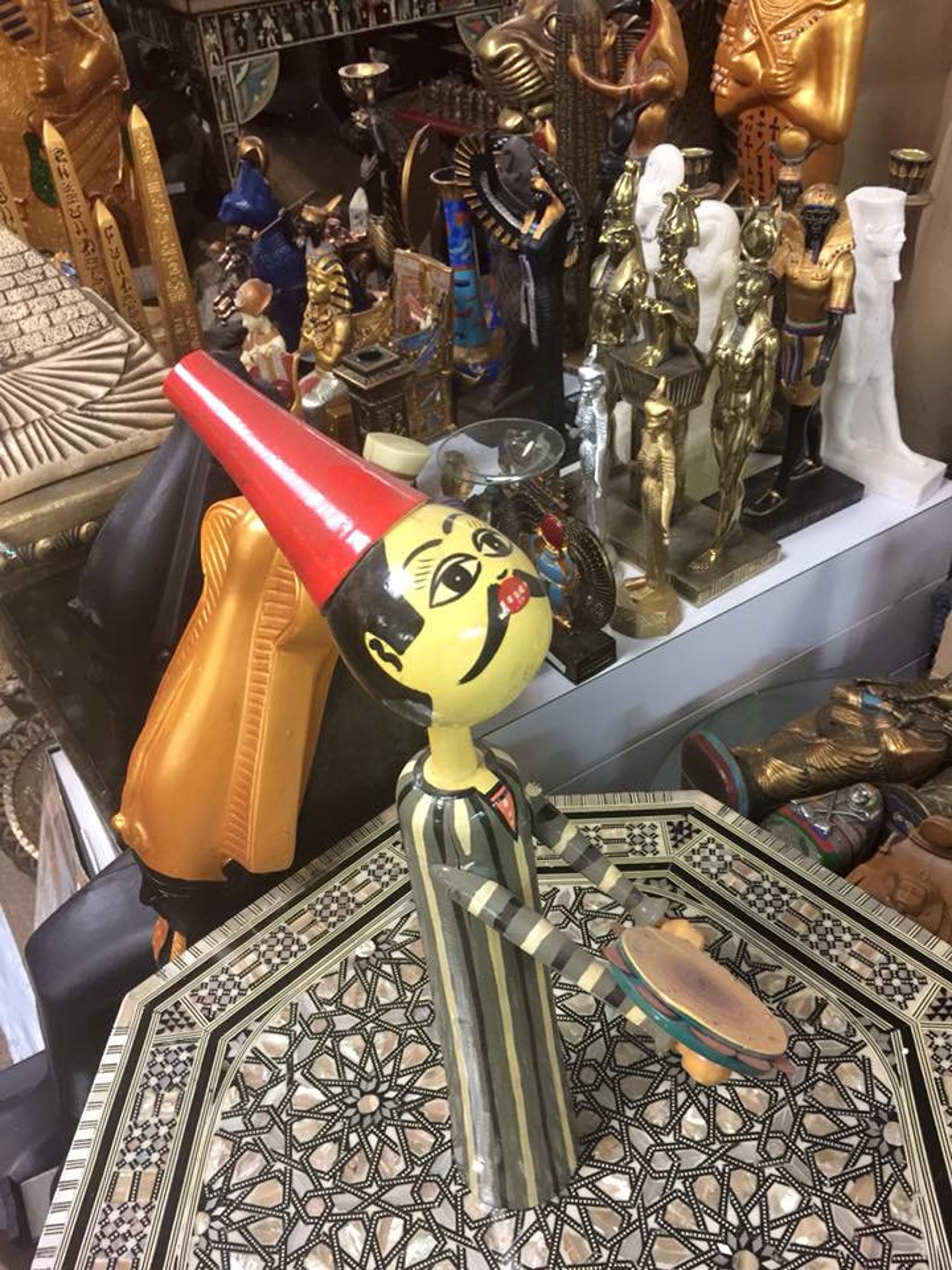 Unique Unique Egyptian Wooden Doll Mad in Egypt Last One Etsy UK