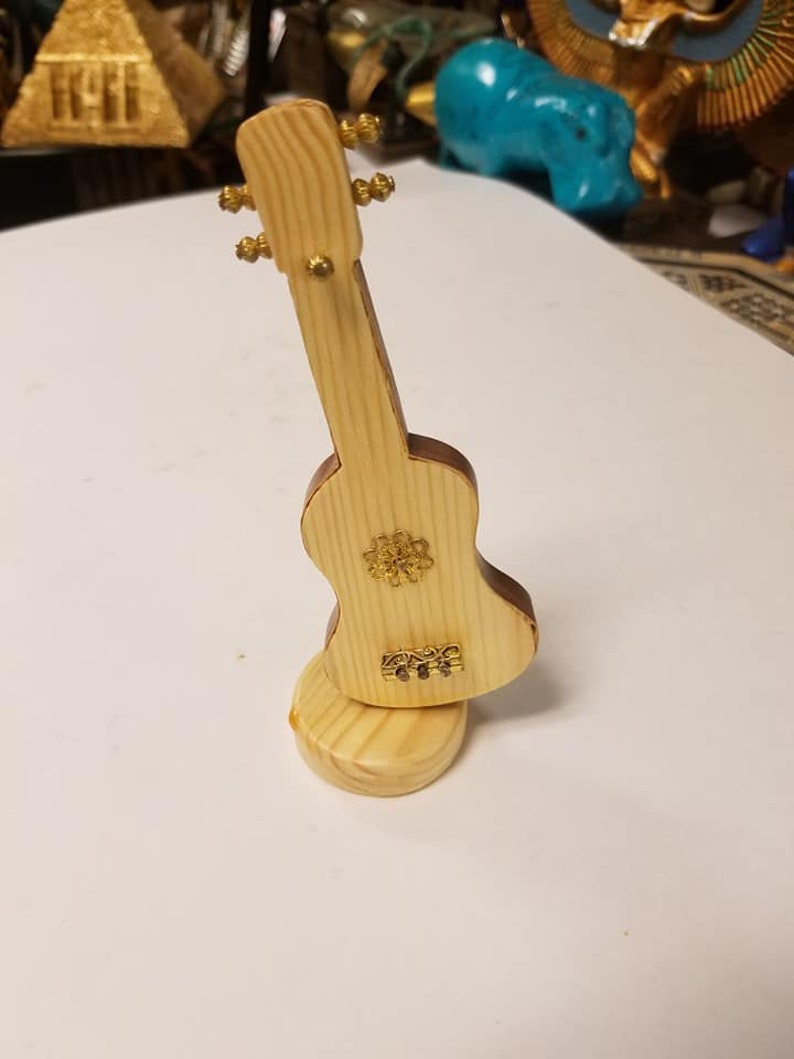 Amazing Unique Decor Egyptian Guitar Mahogany Wood Made in Etsy