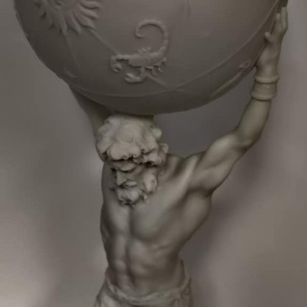 Statue Rng Atlas Statue Large - Etsy