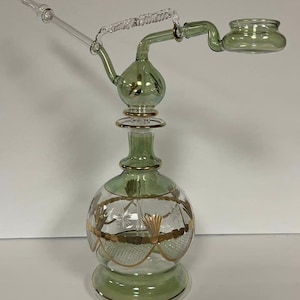 Unique Hand  Made Glass Egyptian  Hookah, Shisha  Made In Egypt