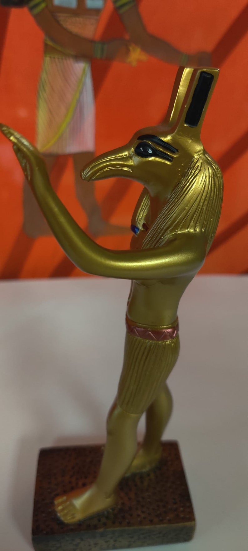 Unique Egyptian God Seth Statue Made in Egypt - Etsy