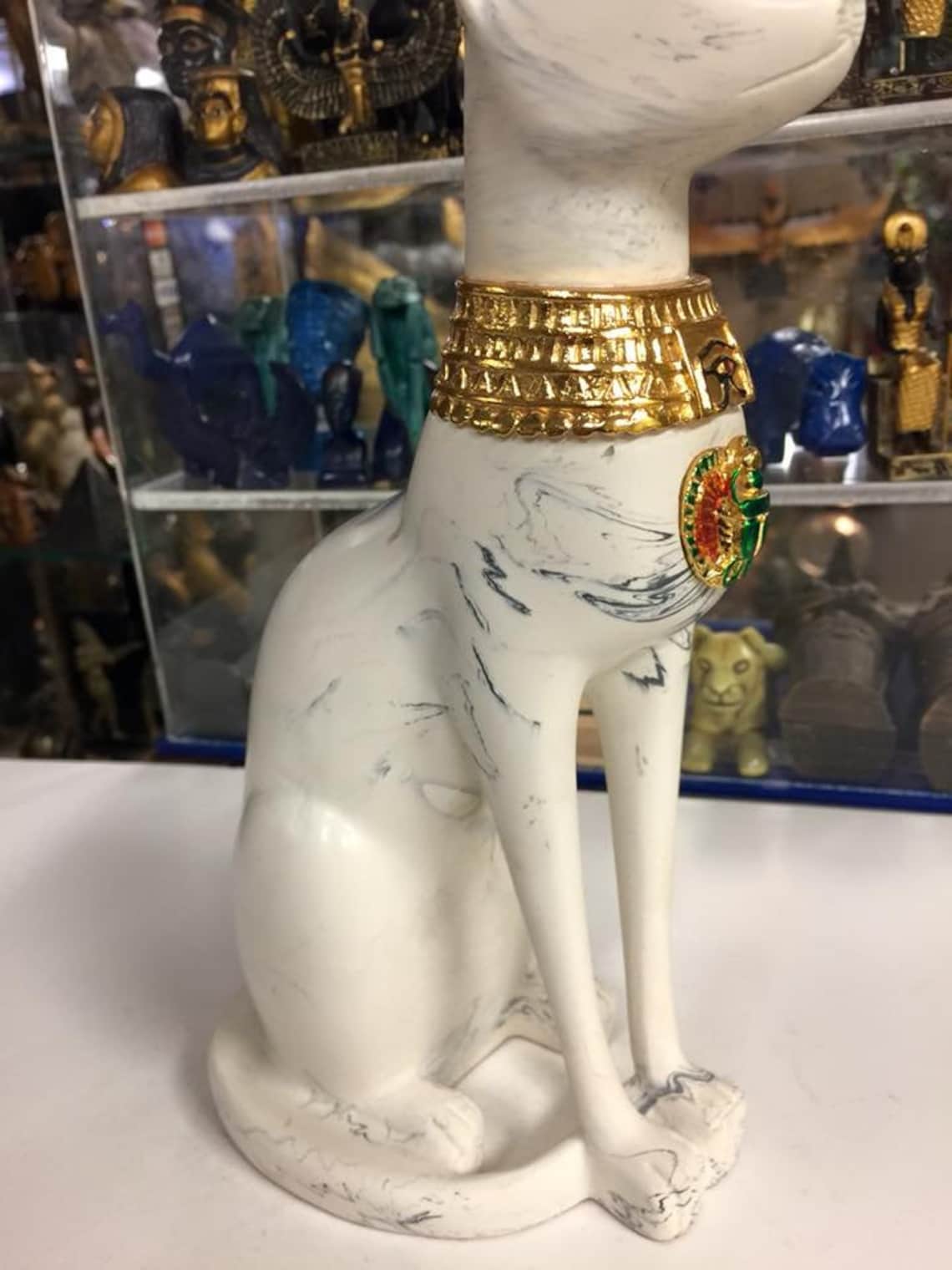 unique cat statues