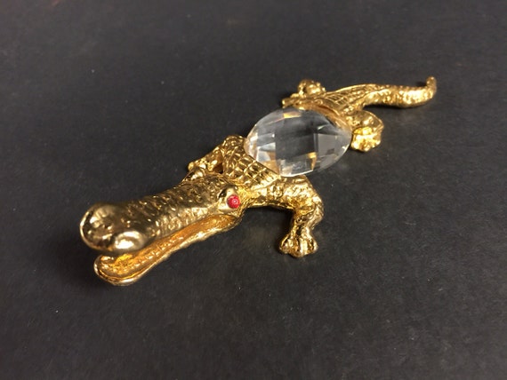 Unique Asfour Crystal Egyptian Alligator crocodile Made In Egypt ASFOUR Crystal is a legacy of luxurious crystal that enlightens the globe.