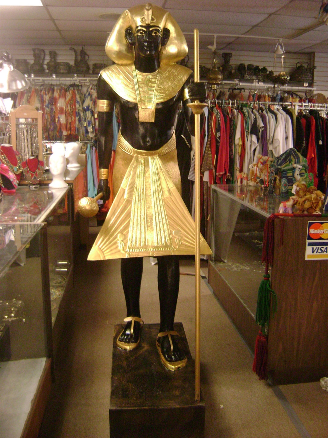 Large Life Size Egyptian Guardian King TUT Headdress Made in Egypt - Etsy